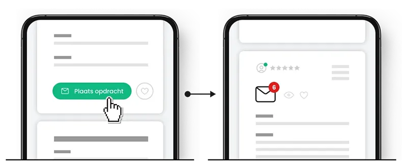 Meld je gratis account aan dashboard preview